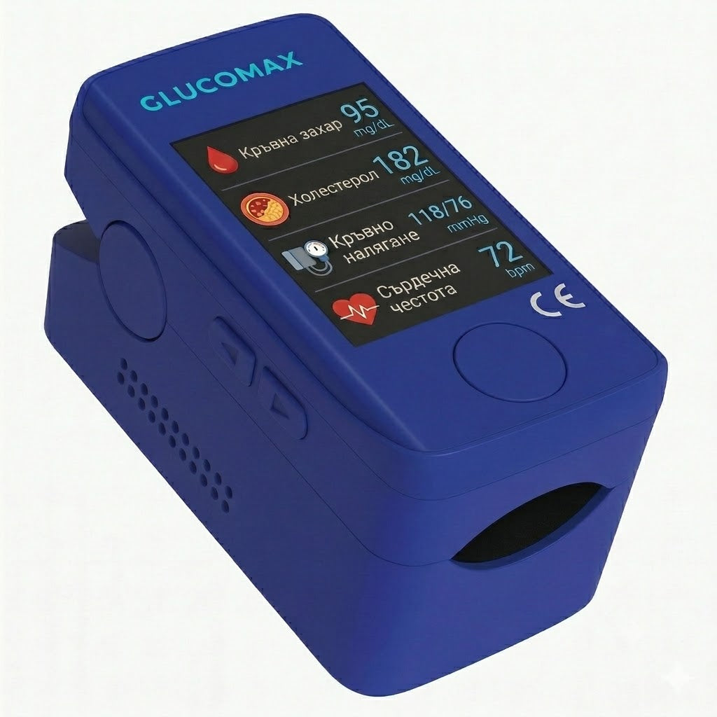 GlucoMax – Контрол 3 в 1: кръвна захар, кръвно налягане и холестерол